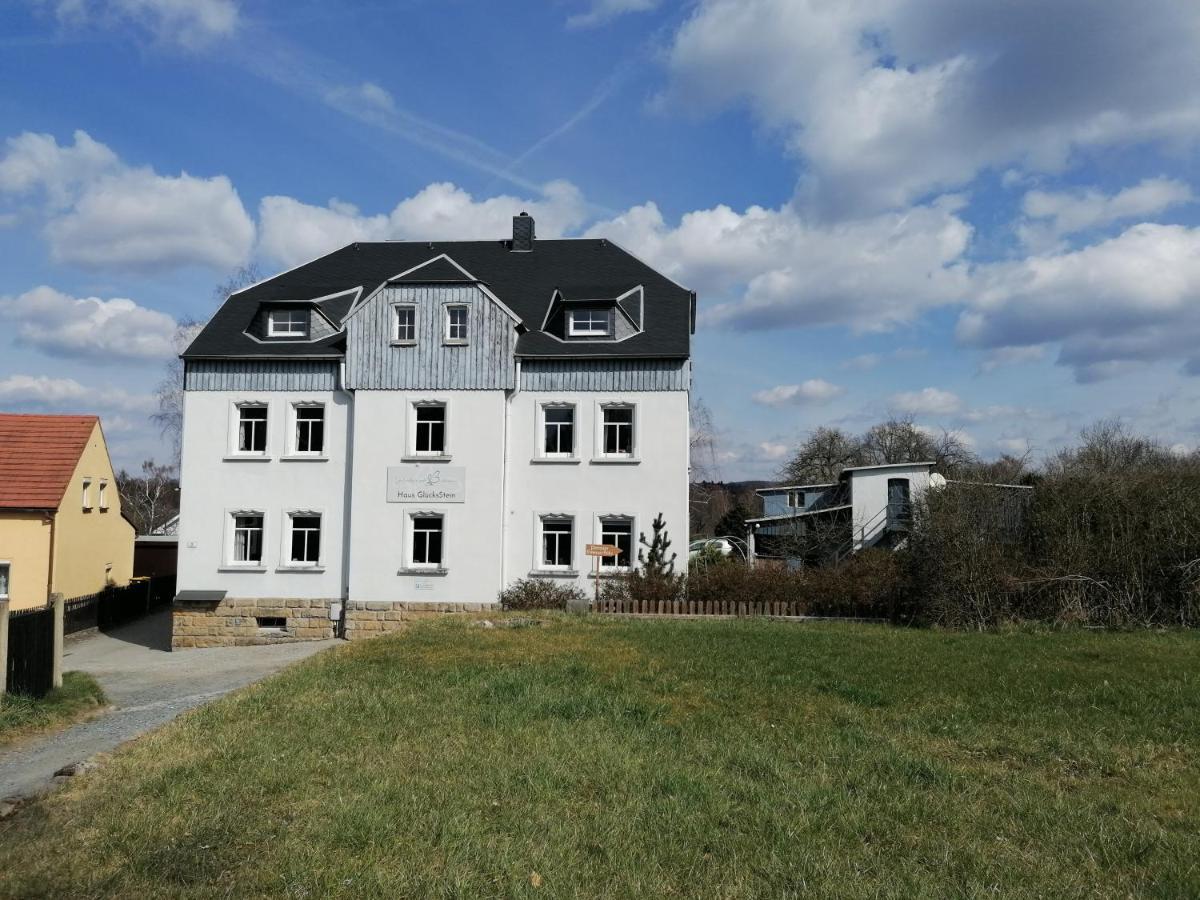 Ferienwohnung Urlaubsfreude Biedermann Haus Glücksstein - Mondstein Bad Schandau Exterior foto